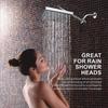 11 Inch Adjustable Shower Arm Universal Connection Solid Brass Shower Adjustable Angle Anti-leak Shower Extension Arm