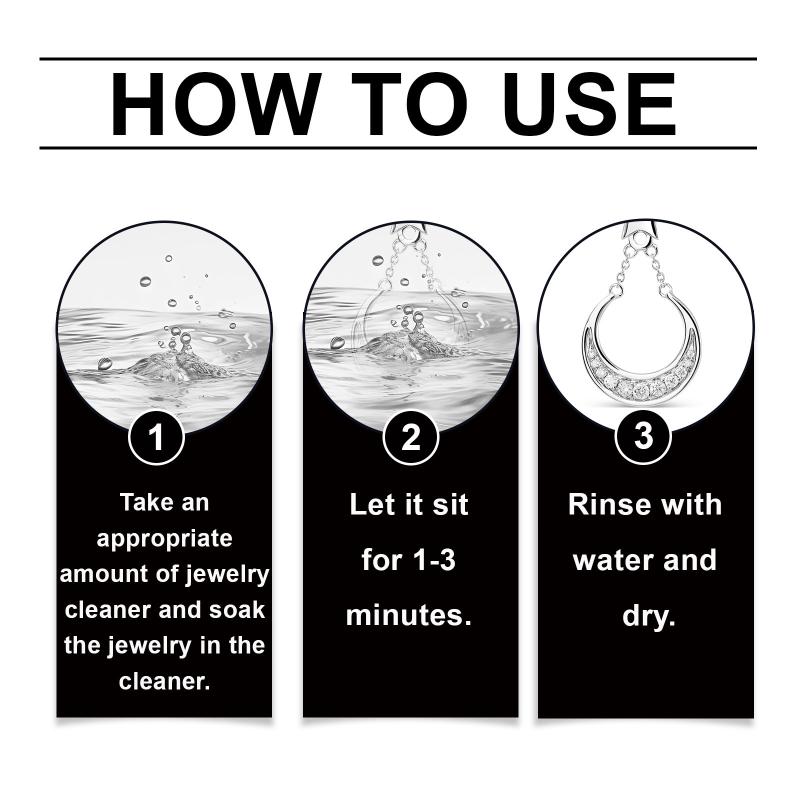 100Ml Jewelry Cleaner Solution For Gold Silver Glasses Watch Rings Diamond Polishing Remove Dirt Shine For Ultrasonic Machine