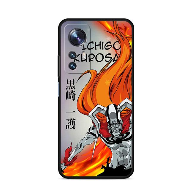 Case For Xiaomi Mi 11 Lite 5G NE 11T Pro 10T 9T 12 12T 12S 12X 11X 11i Note 10 9 Silicone TPU Phone Cover Kurosaki Ichigo Bleach