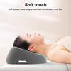 1pc Soft O-Shaped Facial Massage Pillow Polyurethane Filling Removable Washable Cover Neck Shoulder Back Relief for Home Salon