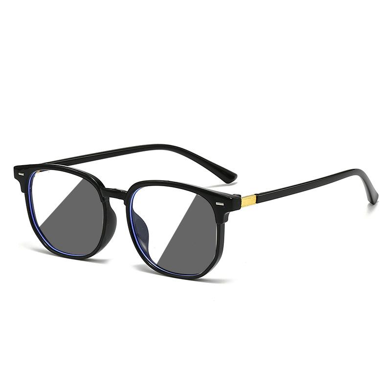 Black Computer Glasses Frame Anti Blue Light Square Rectangle Eyewear for Women Men Optical Spectacle Eyeglass