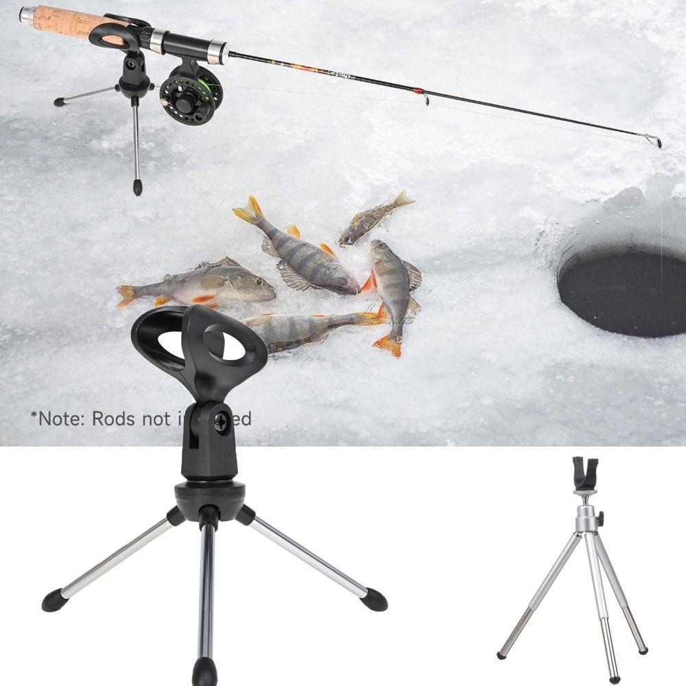 Telescopic Ice Tools Support Stand Fishing Rod Holder New Rods Rests  Winter Fishing