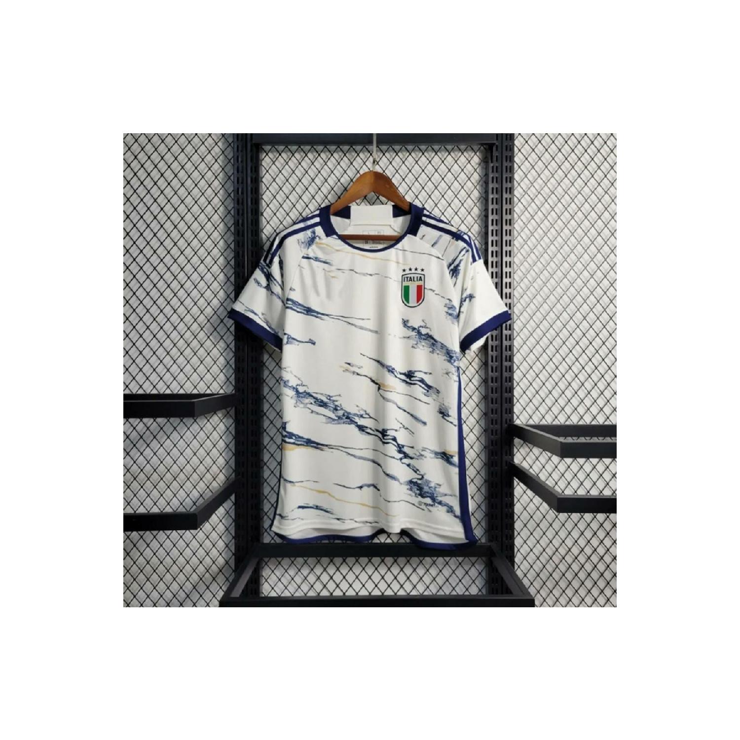 

Италия 2023/24, домашняя майка нового сезона с мраморным узором