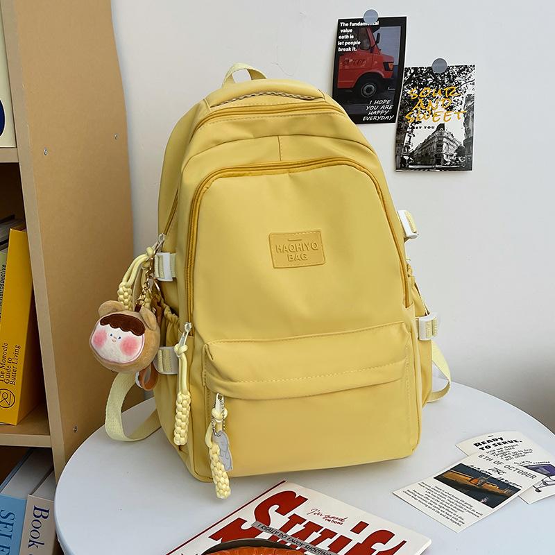 Der College High School Vielseitiger Color-Blocking Rucksack ist ein Nischendesign für College-Studenten