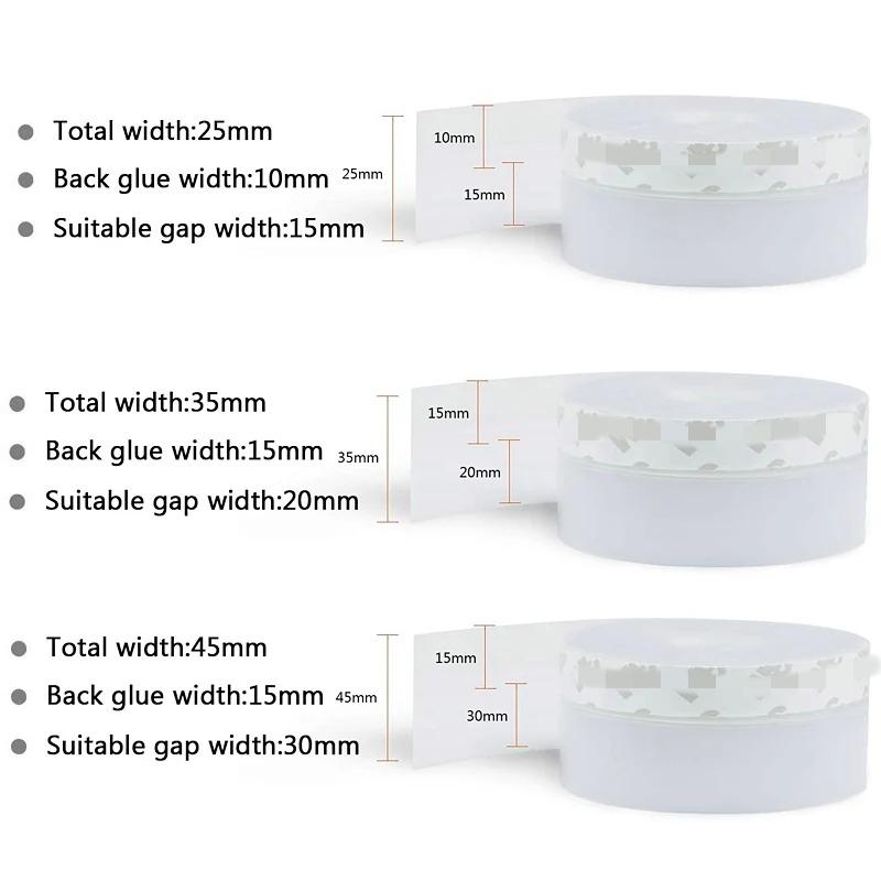 5M/10M Door Bottom Seal Strip Weather Window Rubber Seal Weatherstrip Windproof Dust Self Adhesive Door Windshield Sealing Tape