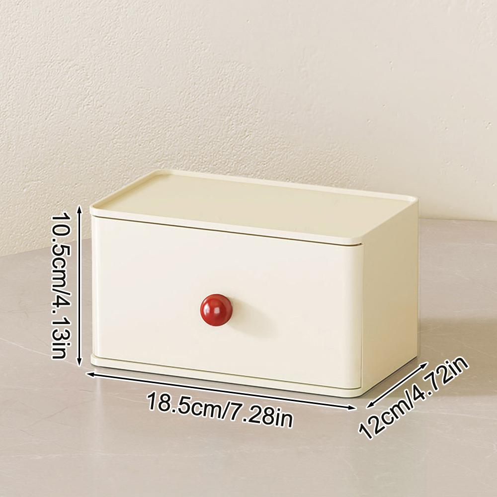 Desktop storage box, dopamine color storage drawer, multi-functional desk storage, suitable for desk, office supplies, dressers