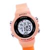 Fashion Alarm Stopwatch Office Women Color Government Couple Light Wristwatch Black White