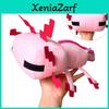 New Axolotl Cute Animal Salamander Plush Doll Hexagonal Dinosaur Doll Home Decor Gift 30cm