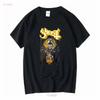 Ghost Band Skull Logo Graphic Print T-shirt