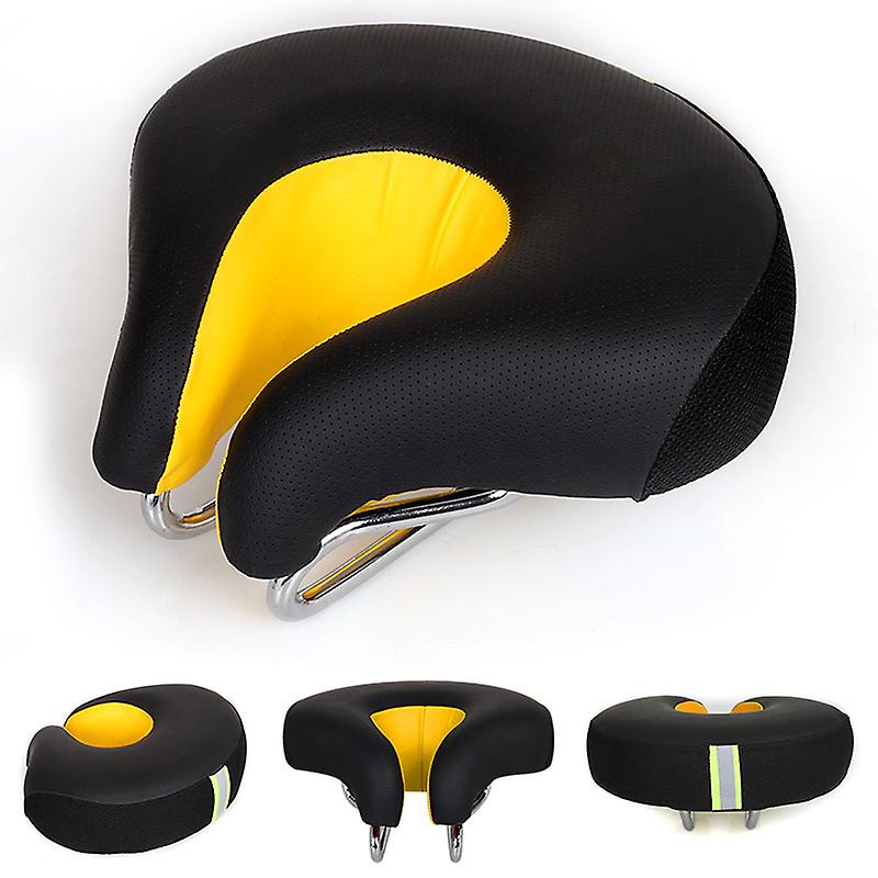 Comfortable Ergonomic Shock-proof Mountain Bike Seat Soft and Thickened Shock-absorbing Bicycle Seat Riding Seat