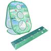 Golf Game Mat Set Throwing Hitting Kit Portable Golf Practice Set 3 In 1 for Children Outdoor Indoor