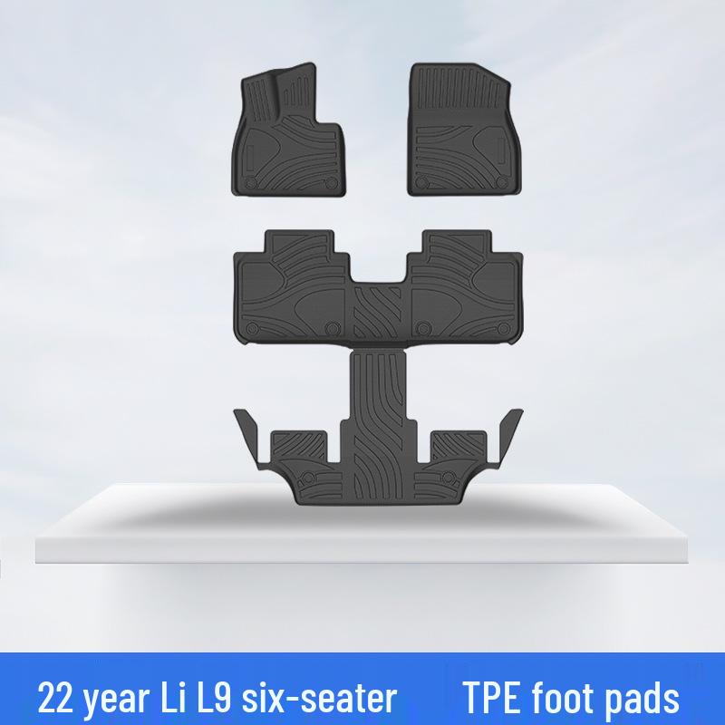 2024 Li L9 Rear Seat Backrest Protector: Waterproof, Eco-Friendly, Durable TPE Trunk Mat