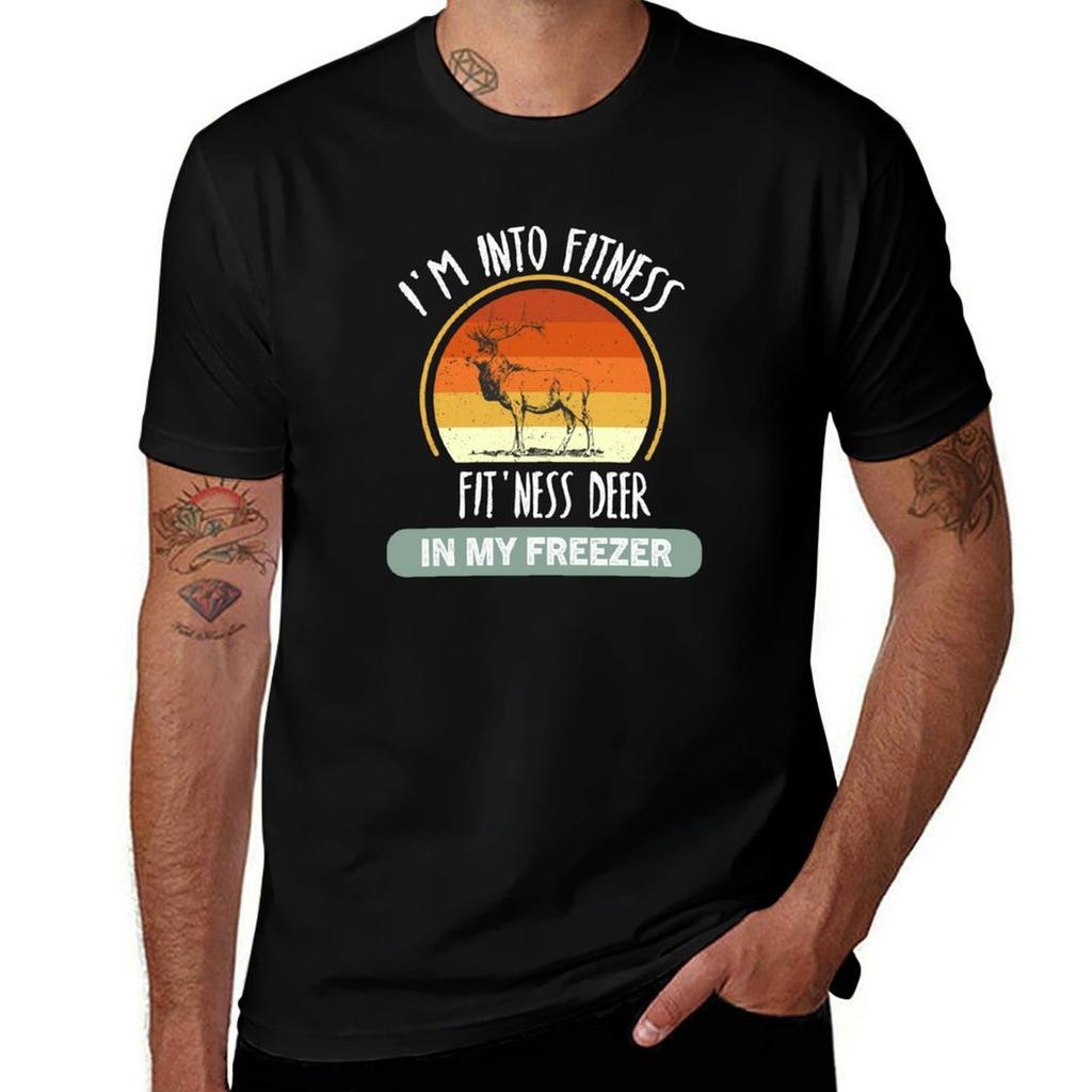 Im Into Fitness Fitness Deer In My Freezer Tshirt Fitness Quick Dry Short Sleeve Top
