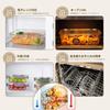 AILTEC Glass Storage Set of Microwave and Oven Glass Square and Rectangular Heat-Resistant Containers, 8, Airtight, Safe, Tupperware, BPA-Free,