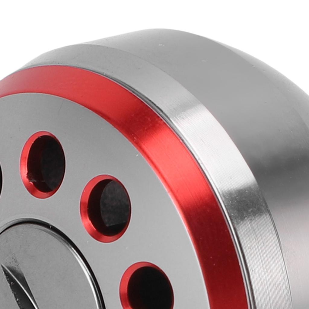 Fishing Reel Power Knob 38mm Aluminum Alloy Fishing Reel Replacement Handle Grip Fit for S A D Baitcasting Reel Modification Red