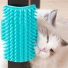Rubber Cat Wall Comb Deshedding Pet Grooming Brush New Cat Hair Remover  Home Use