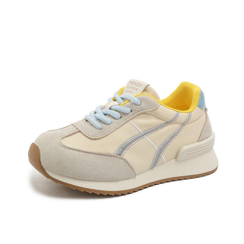 Color matching versatile Forrest Gump shoes sports and leisure shoes dad shoes women's autumn new platform German training shoes