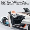 1:32 Scale ONE1 Miniature Sports Car Model Toys Alloy Diecast 4 Doors Opened with Pull Back Racing Vehicles Toys for Kids Gifts