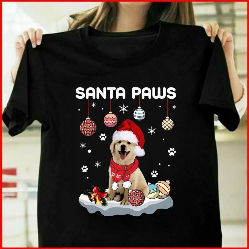 Golden Retriever Frohe Weihnachten Lustige Tiere T-Shirt Größe S5XL