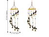 Colored Bell Wind Chime, Door/Wall Hanging Decorative Showpiece/Wall Hanging/Home Décor/Corporate Gift (Pack of 2, Peacock)