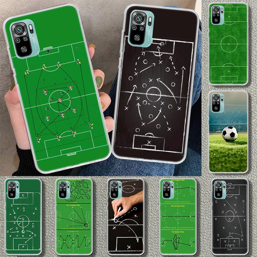Football Soccer Tactics Time Phone Case Cover for Xiaomi Redmi Note 15 14 13 12 11 Pro Plus 14S 12S 11S 11T 11E 10S 10 Customize