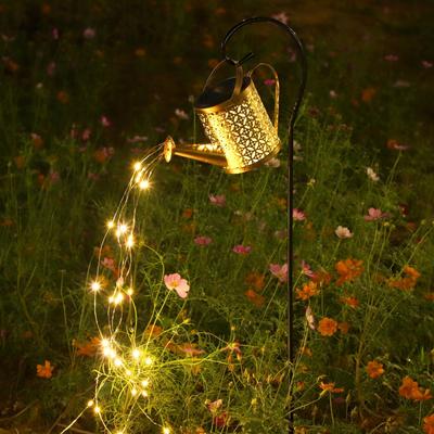LED Solar Watering Can Light Fairy String Lights Outdoor Garden Patio Yard Decor