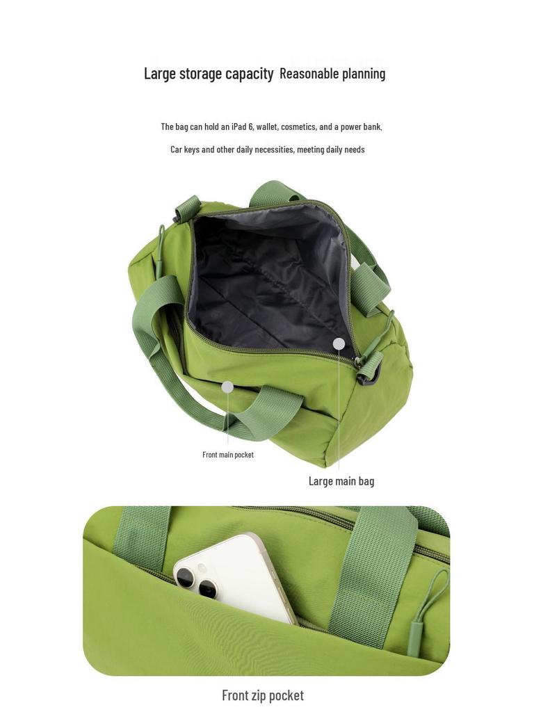Sac de Sport Bandoulière Grande Capacité Polyvalent - Sac d'Épaule Maman, Voyage & Rangement