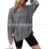 BITCED Women's Fashion Casual O-Neck Long Sleeve Blouses & Shirts
