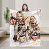 Warm Throw Blanket Travel Office Liv Morgan Blanket  Flannel Bedspread For Couch Chair Fashion Sofa Bed Cover