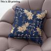 Bohemian Style D Flat Print Pillow Covers Pattern Cushion Cover Suitable For Sofa Bedroom Car Pillow Cover