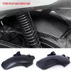 Plastic Motorcycle Mudguard Matte Black Carbon Fiber Rear Extension Splash Pad Protection Cover for PCX160