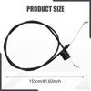 Lawn Mower Throttle Cable Control Assembly Accessories 182755 183567 Reliable Easy To Install