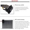 12V Ship Type Adjustable High and Low Temperature Electric Handle Universal Motorcycle Accessories PET Metal Heating Film