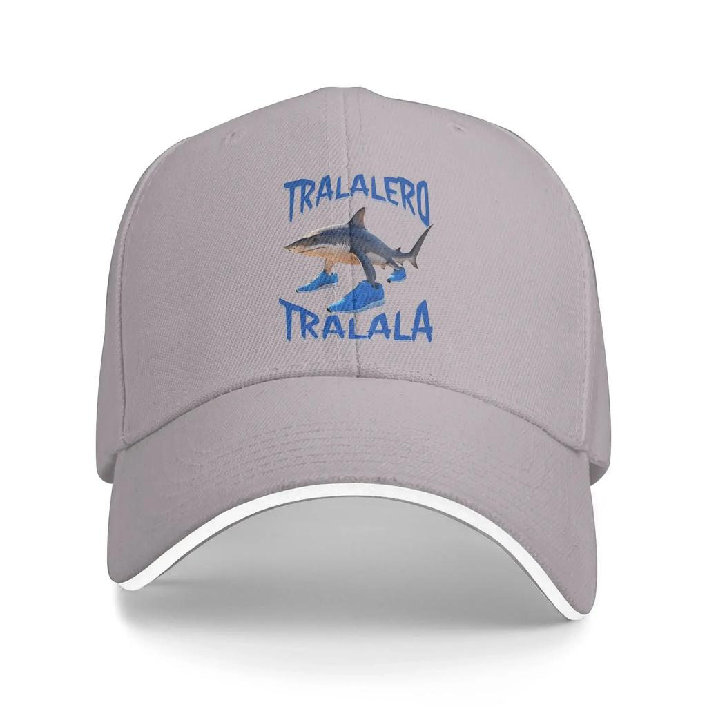 Men's Women's Tralalero Tralala Shark Meme Outdoor Hat Spring Italian Brainrot Memes Trucker Cap Baseball Cap Sunscreen Hats