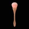 Diamond-Inlaid Handle Loose Powder Brush with High-Footed Cup for Blush & Makeup Setting