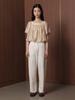 GANISONG Pottery Volume Pants_Ivory