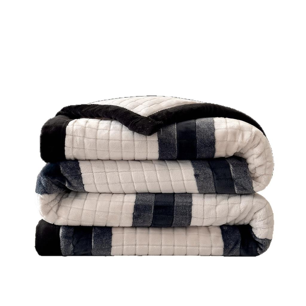 Light Luxury Blanket Color Woven Baoge Jacquard Blanket