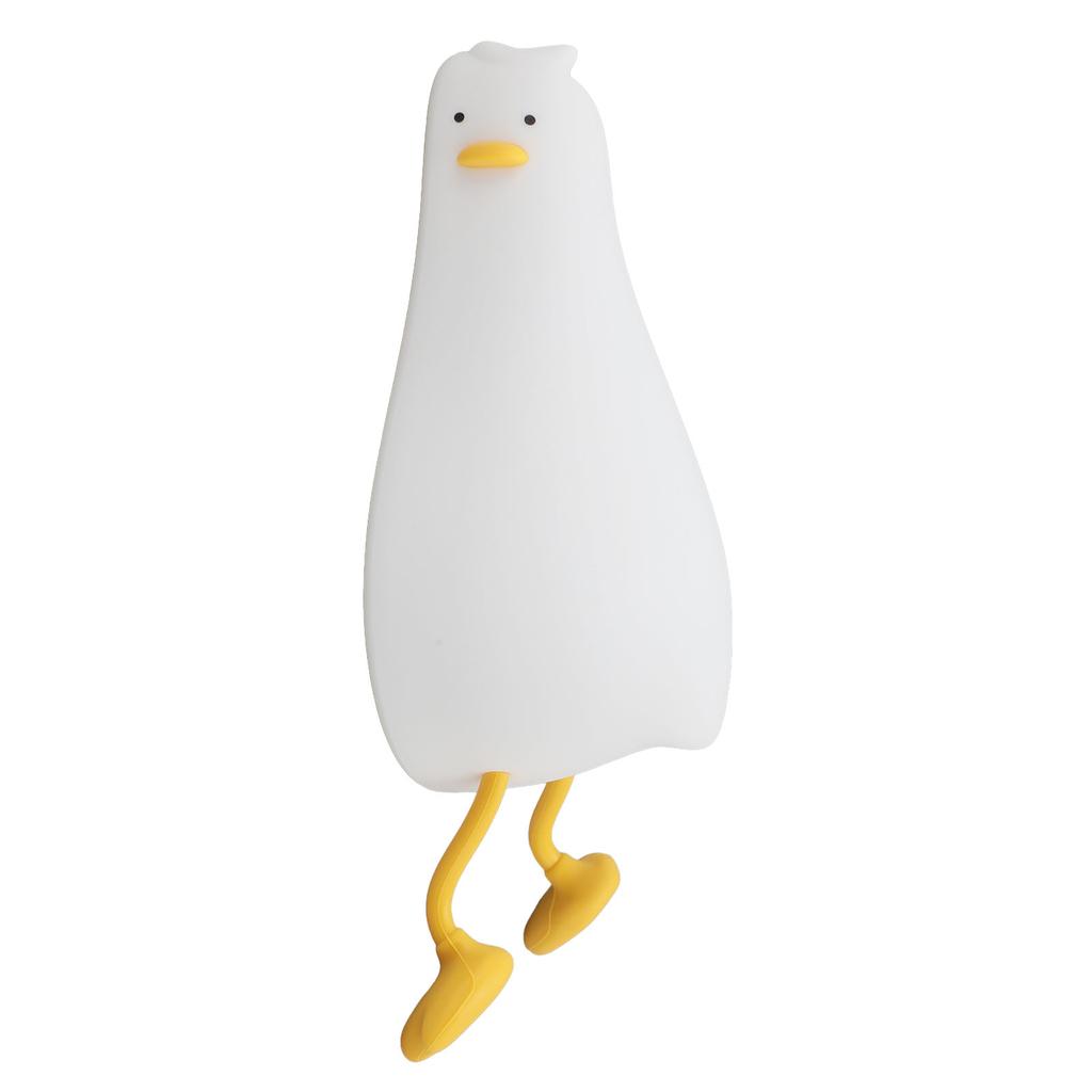 Enten Schlaflicht Silikon Niedlich Tierförmig USB Wiederaufladbar Mini Klatsch Nachtlicht