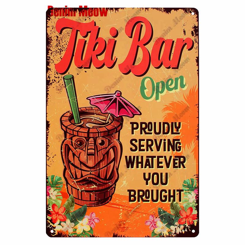 Retro Pool Rules Metal Sign Tin, Vintage Summer Swim Happy Place Plates, Wall Sign, Bar & Grill, Pub Decor, WY51