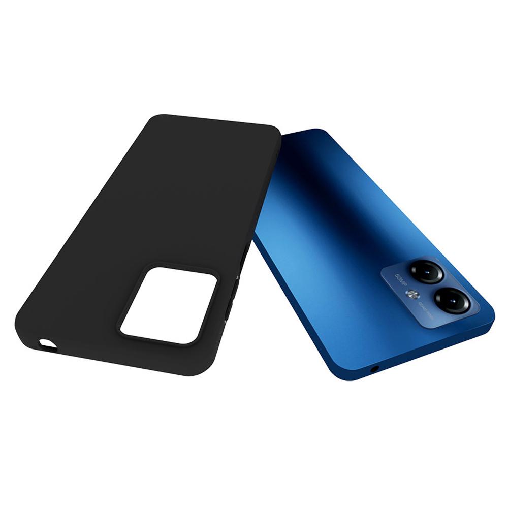 

Anti-Scratch Phone Cover for Motorola Moto G14 4G,TPU Phone Shell Matte Back Case Black