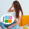 18 Stück Lockenwickler, DIY-Haarstyling-Tools mit Haken, 30 cm