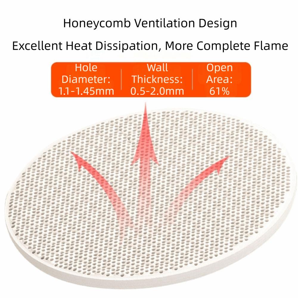 Square Ceramic Replacement Filter Honeycomb Ceramic Air Purification Filter  Home Cleaning