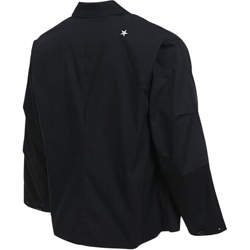 Converse Jackets Men's Black Lapel Moderate Other MCH606-023