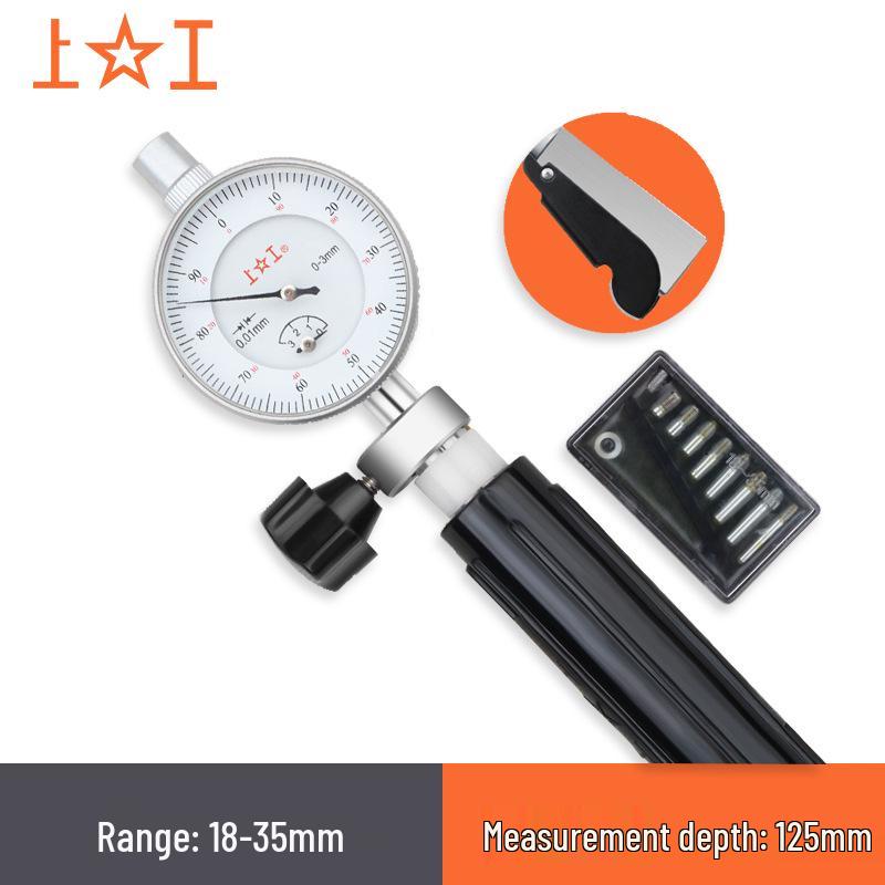 Precision 0.01 Cylinder Dial Indicator Gauge for Inside Diameter Measurement
