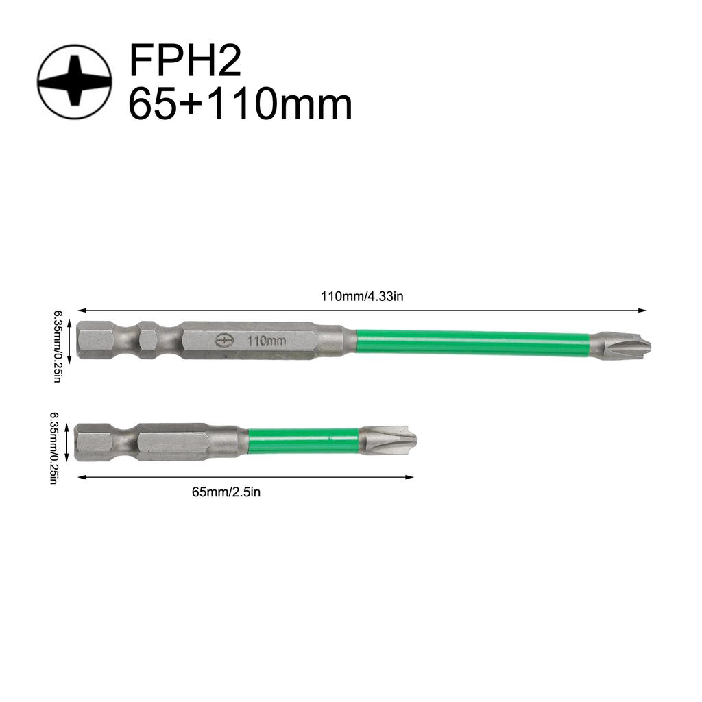 Power Tools Screwdriver Bit Screwdriver Bit Slotted Switch 110mm