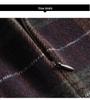 Plaid Wool Blend Split Pencil Skirt - 2025 Winter Mid-Length Vintage Style