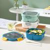 Food Grade Lunch Box Lock Design Student Bento Box High Capacity Heat Resistant Kids Food Container  Store Lunch