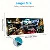 KILLER INSTINCT Color Mouse Pad Large Gaming Table Cushion Non-slip Laptop Tablet Big Mousepad XXL Mat Mini PC Playmat With Lock edge