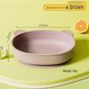 Silicone Baby Bowl with Lid, Food-Grade Suction Cup, Anti-Fall, Little Bear Design