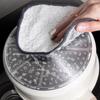 1pcs Wiping Rags Steel Wire Washing Cloth Microfiber Dishcloths Non-Stick Oil Kitchen Cleaning Cloths Double-side Reusable Washcloth